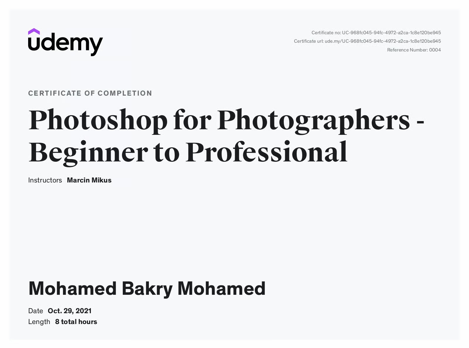 Photoshop for Photographers